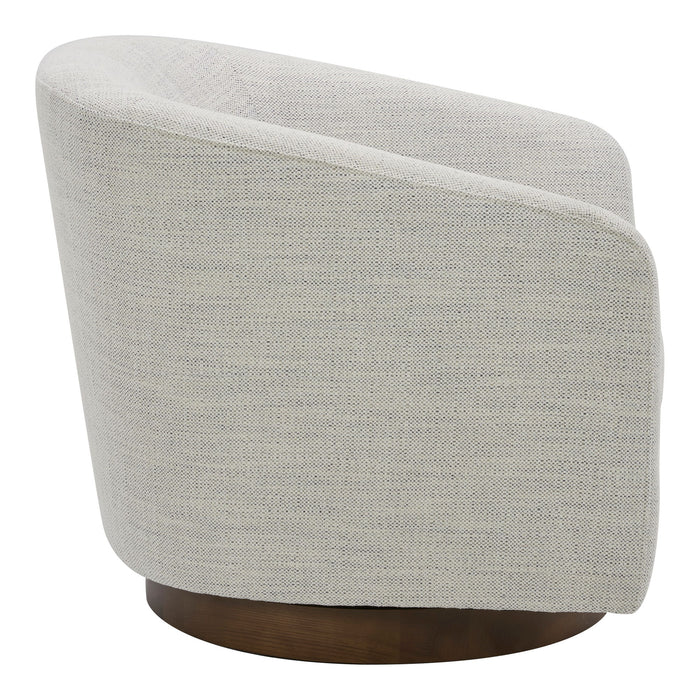 Oscy - Swivel Chair - White