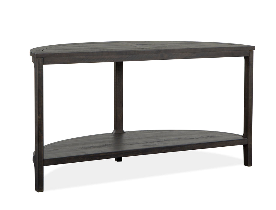 Boswell - Demilune Sofa Table - Peppercorn