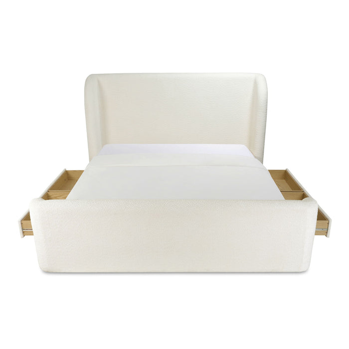 Sophia - Queen Bed - Cream