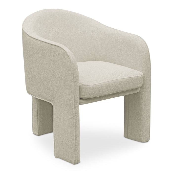 Clara - Dining Chair Performance Fabric - Beige