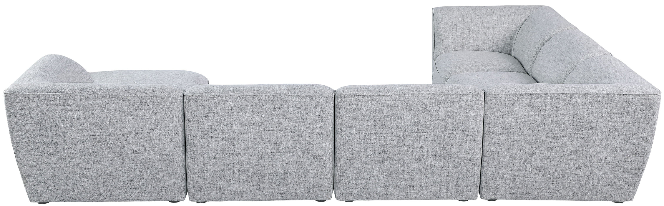 Miramar - Modular Sectional 7 Piece - Gray - Fabric