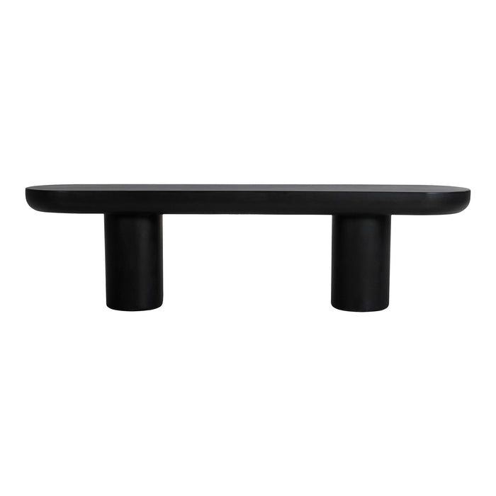 Rocca - Bench - Black - Concrete