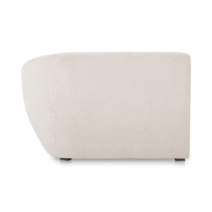 Amelia - Right Arm Facing Chaise - Warm White