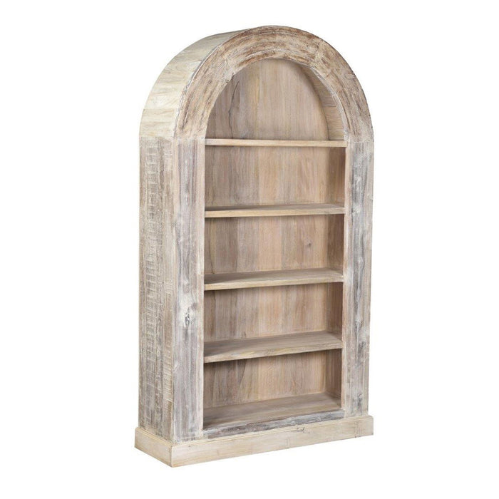 Alta - Arch Bookcase - Antique White