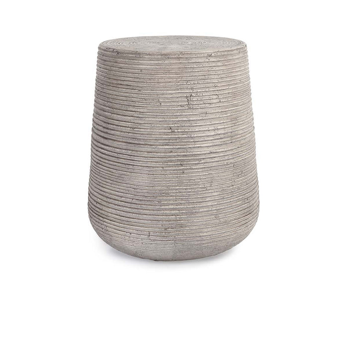 Nellie - Outdoor End Table - Light Gray