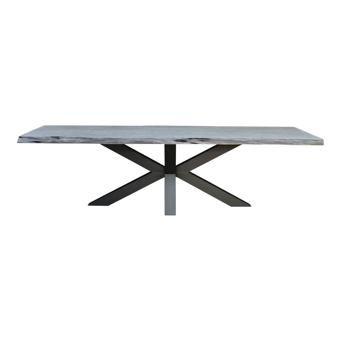 Edge - Dining Table Large - Distress Grey