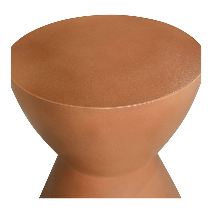 Hourglass - Outdoor Stool - Light Brown