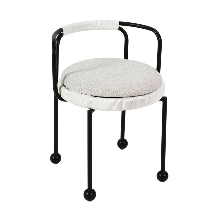 Pansy - Outdoor Dining Chair - Cream