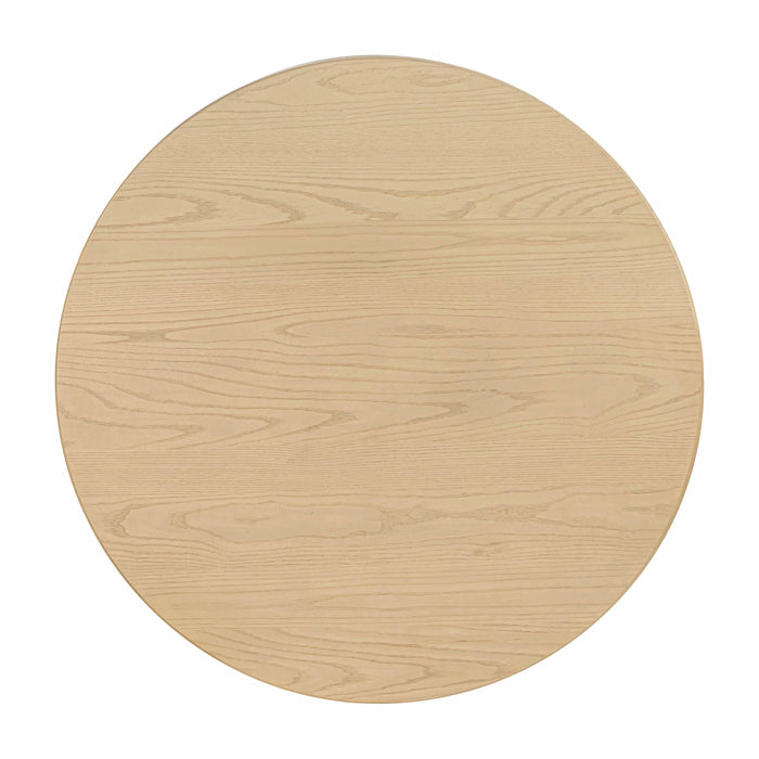 Chelsea - Ash Wood Round Dining Table - Beige