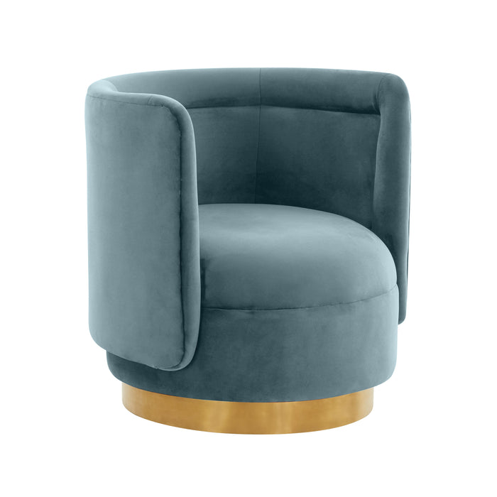 Remy - Velvet Swivel Chair