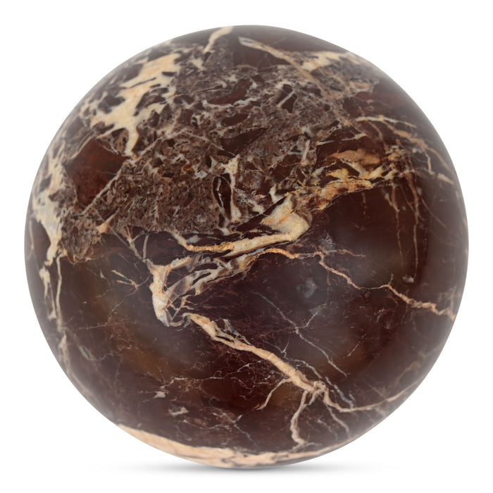 Odessa - Sphere Tabletop Accent - Dark Brown