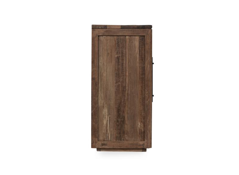 Jett - Reclaimed Wood 4 Door Cabinet - Natural