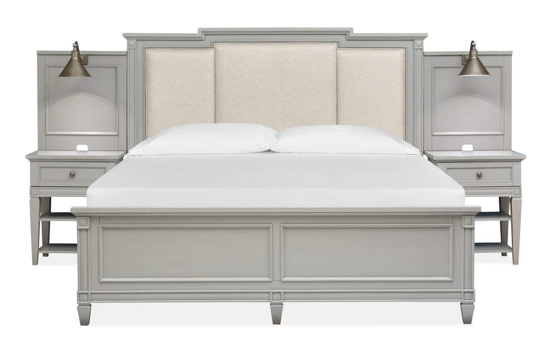 Glenbrook - Complete Wall Bed With Upholstered Headboar