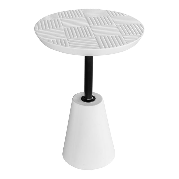 Foundation - Outdoor Accent Table - White