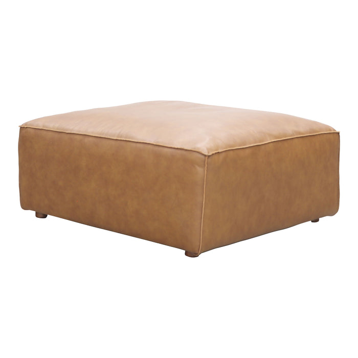 Form - Ottoman Sonoran Tan Leather