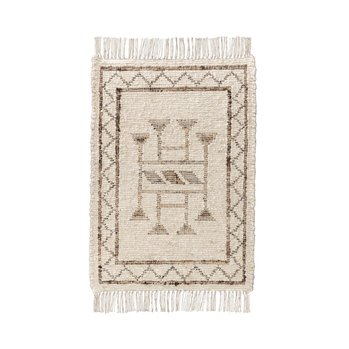 Gazi - 2' x 3' Area Rug - Ivory / Brown Multi