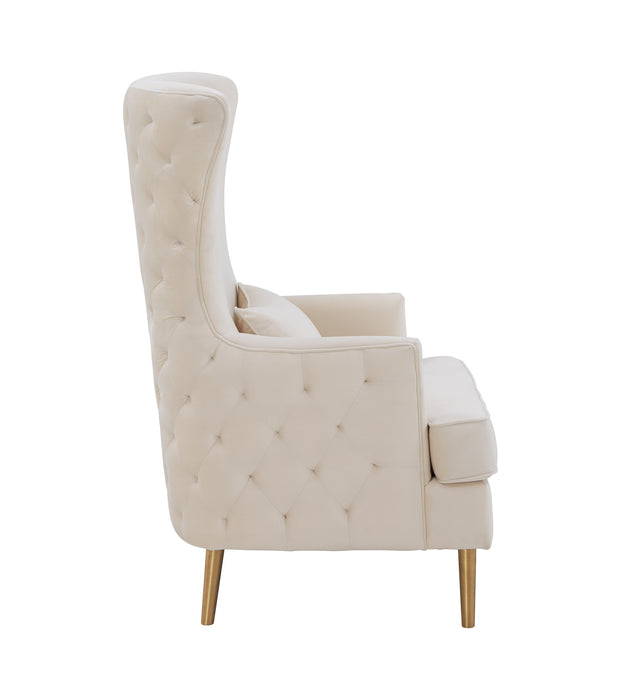 Alina - Tall Tufted Back Chair