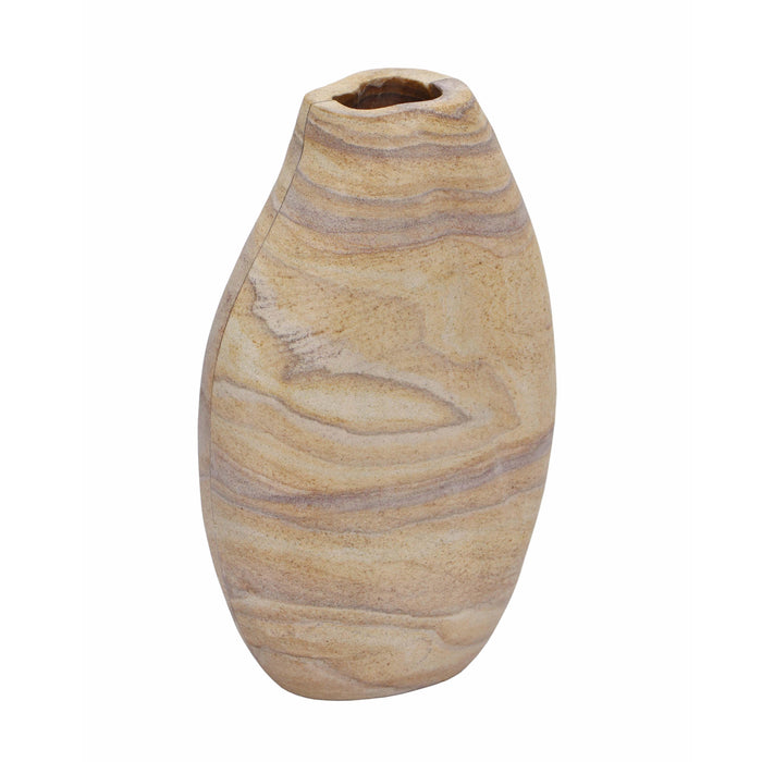 Saava - Curved Vase - Sandstone