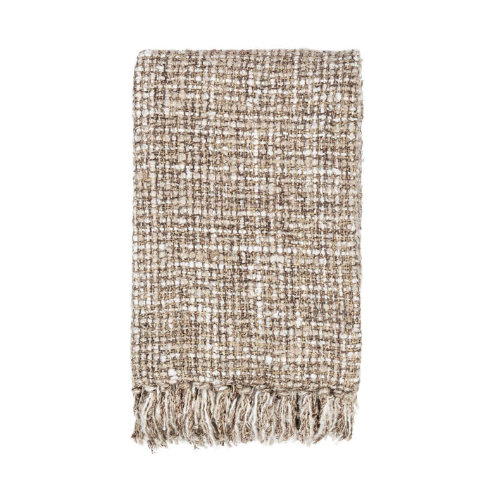 Throws - 50" x 70" TC Porter Throw - Natural / Ivory