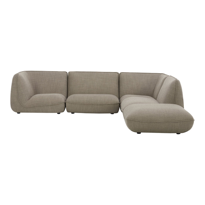 Zeppelin - Lounge Modular Sectional - Dark Gray