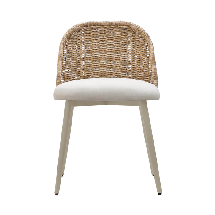 Alexa - Outdoor Dining Chair - Cream