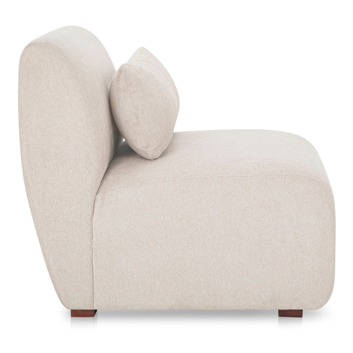 Amelia - Slipper Chair - Warm White