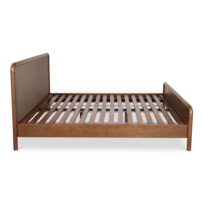 Rye - Queen Bed - Warm Brown