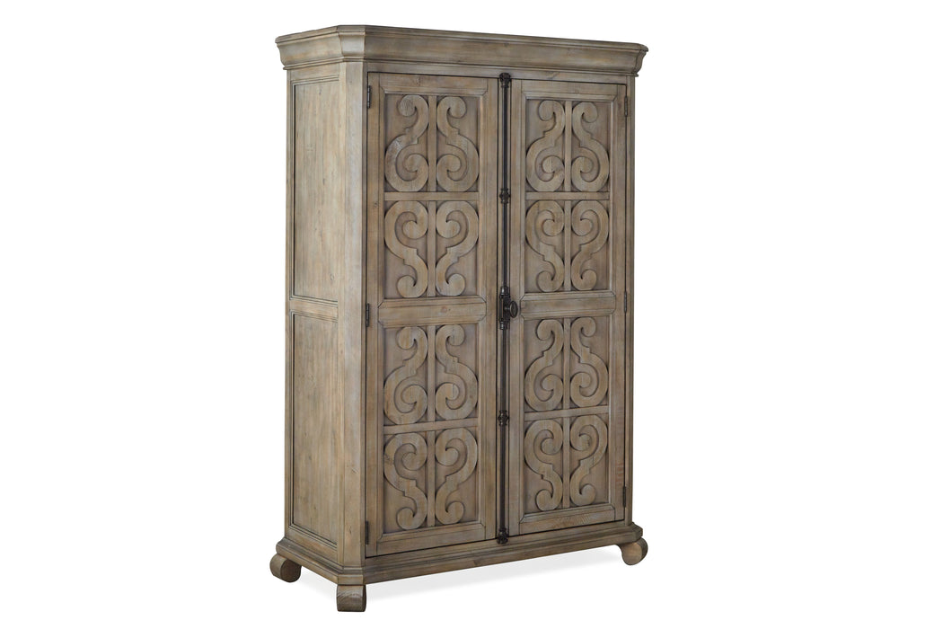 Tinley Park - Door Chest - Dove Tail Grey