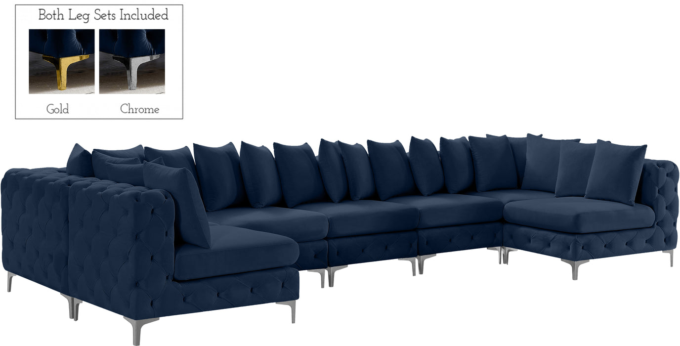 Tremblay - Modular Sectional 8 Piece - Navy