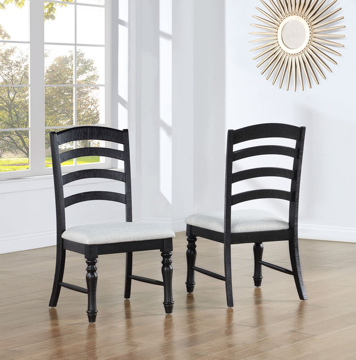 Odessa - Side Chair (Set of 2) - Black