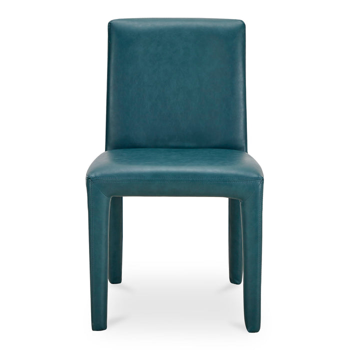 Monte - Dining Chair Vegan Leather (Set of 2) - Teal