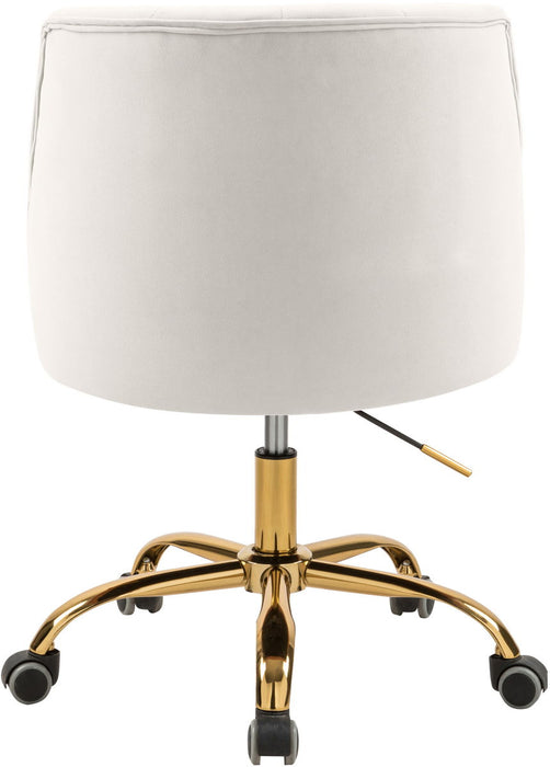 Arden - Office Chair with Gold Legs