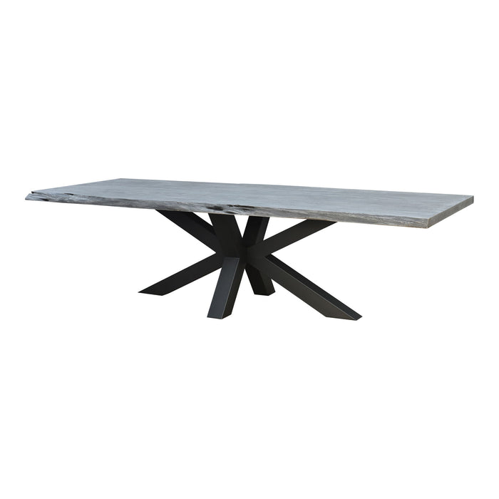 Edge - Dining Table Large - Distress Grey