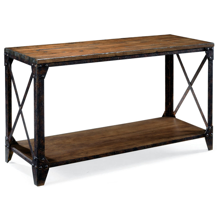 Pinebrook - Rectangular Sofa Table - Distressed Natural Pine