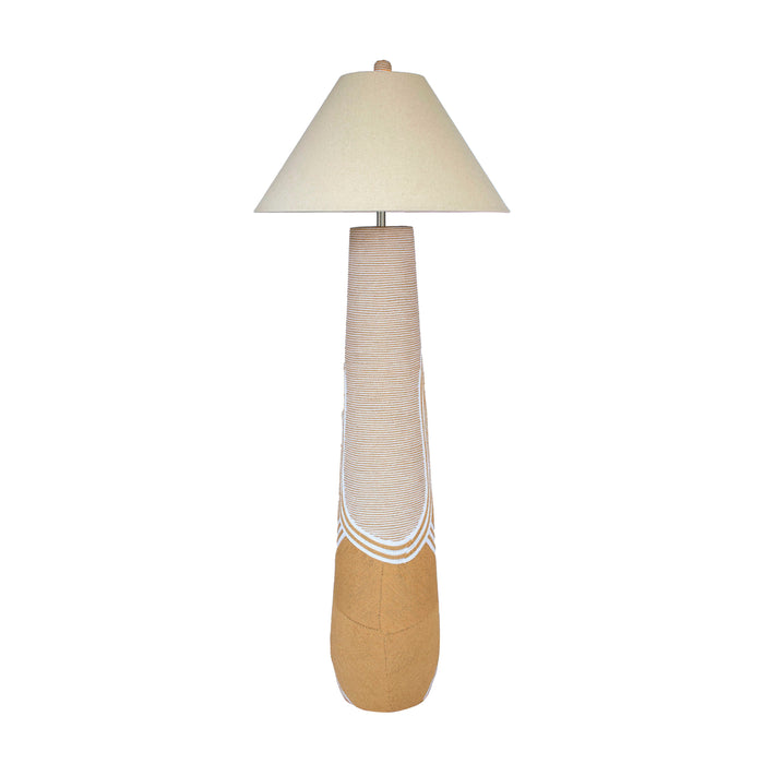 Harlee - Woven Floor Lamp - Natural