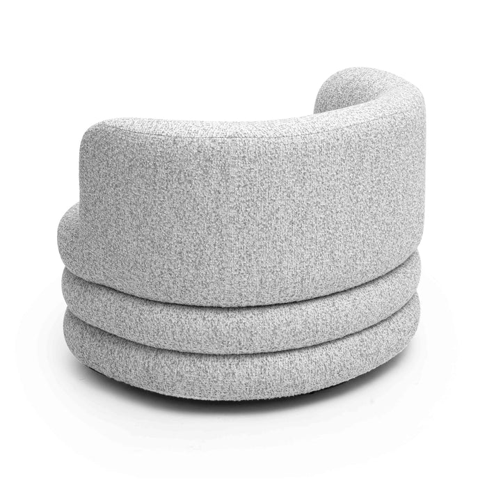 Astor - Swivel Hotel Lounge Chair - Light Gray