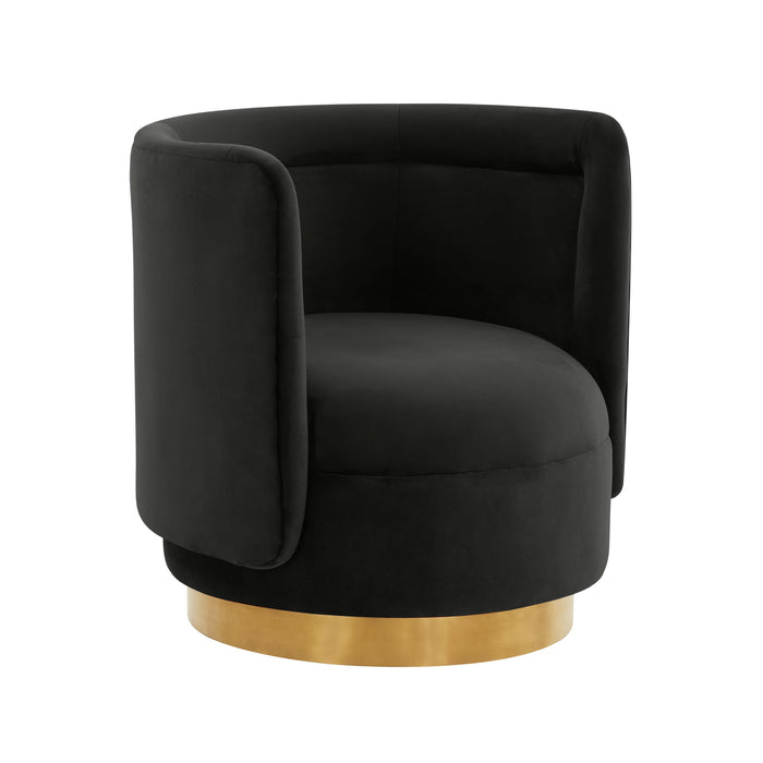 Remy - Velvet Swivel Chair