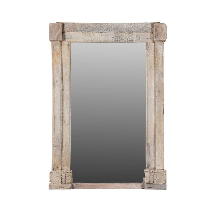 Alta - Floor Mirror - Antique White