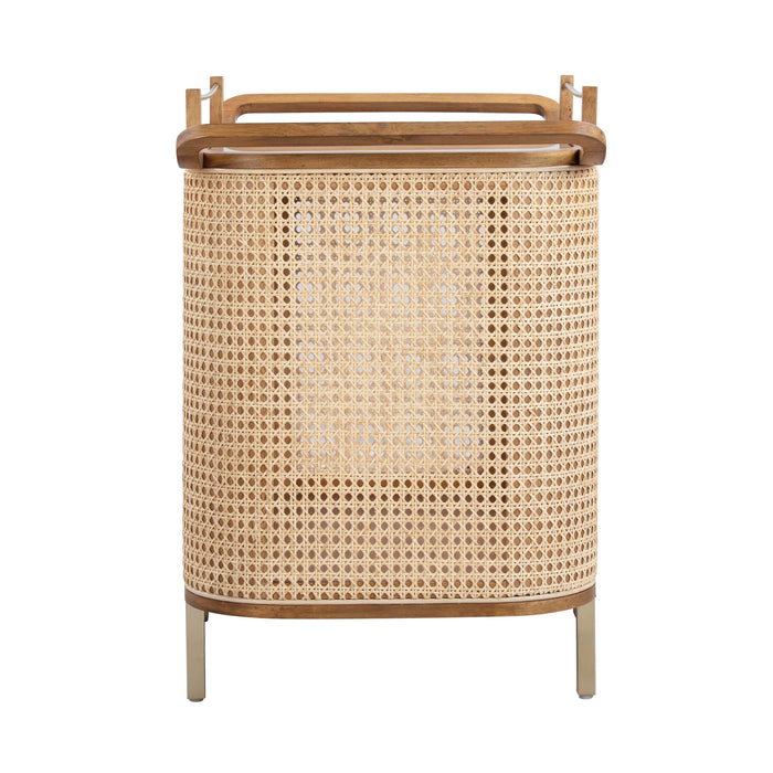 Yuma - Rattan Bar Cart - Natural