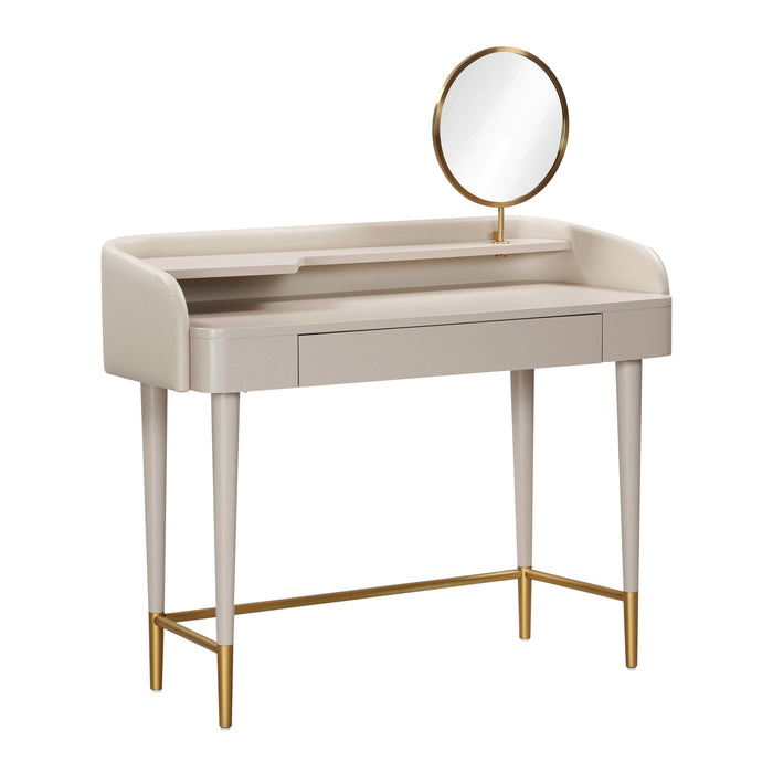 Penelope - Vegan Leather Wrapped Vanity Desk