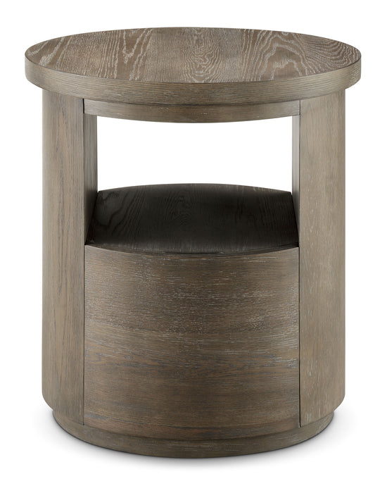 Bosley - Round End Table - Porpoise