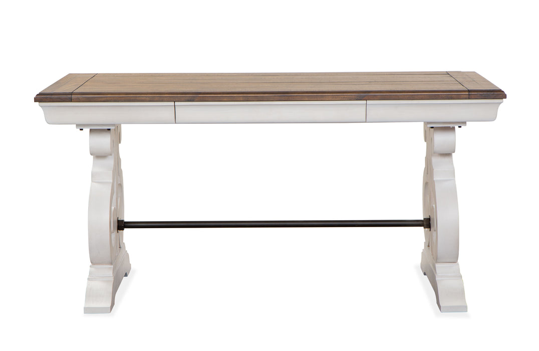 Bronwyn - Two Tone Writing Desk - Alabaster