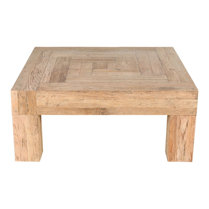 Evander - Coffee Table Aged Oak - Beige