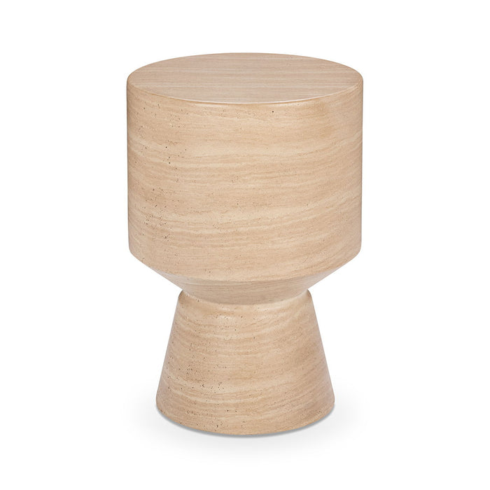 Terrace - Outdoor 22" Accent Table - Beige