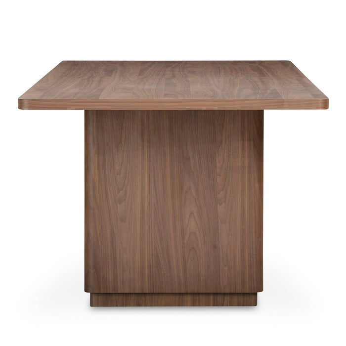 Round - Off Dining Table Small - Dark Brown