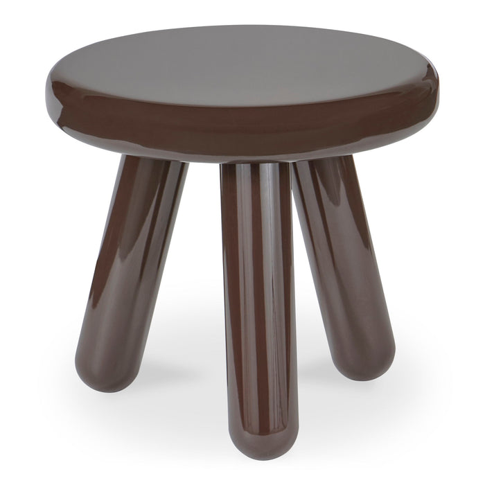 Joy - Accent Table - Dark Brown