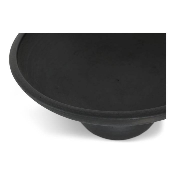 Asha - Decorative Bowl - Black Terracotta