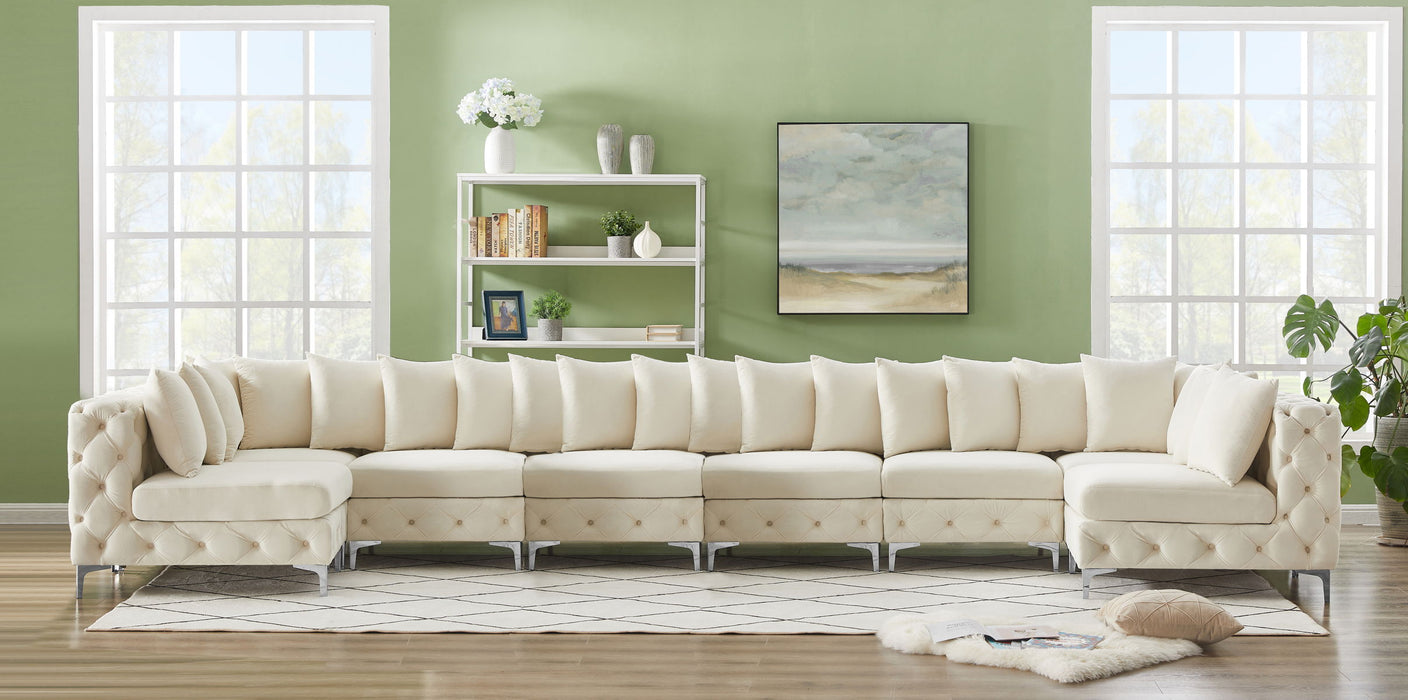 Tremblay - Modular Sectional 8 Piece - Cream