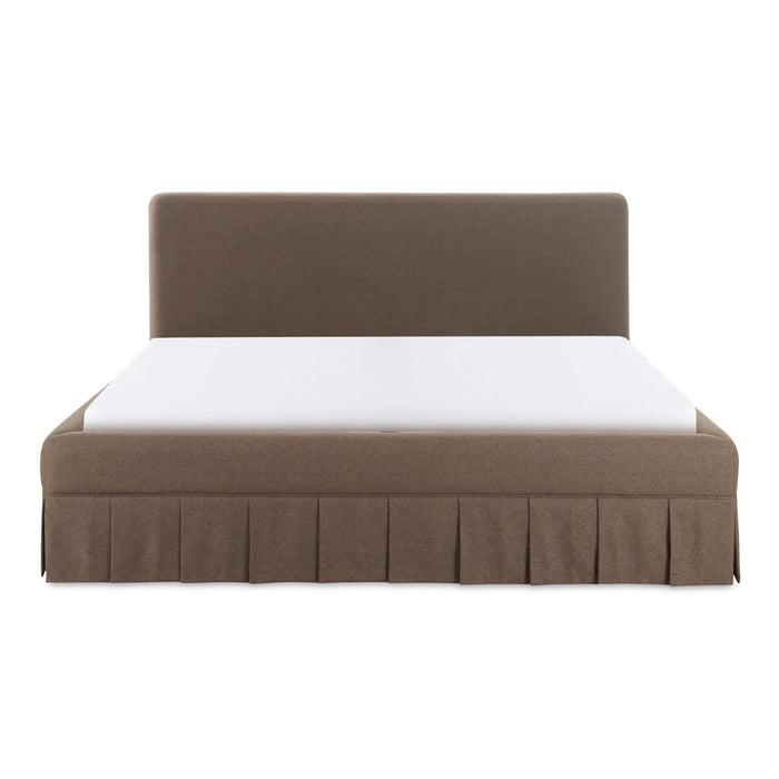 Maren - King Bed - Dark Brown