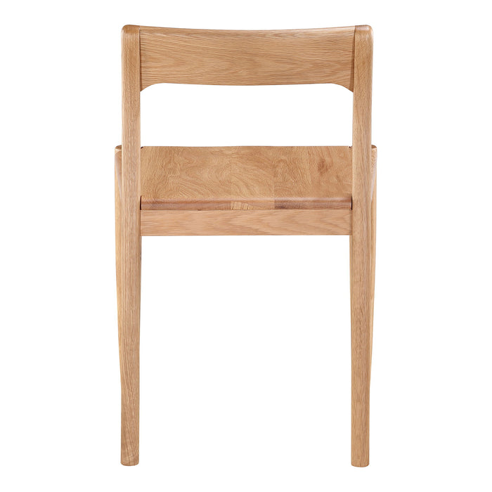 Owing - Dining Chair Chair (Set of 2) - Natural Oak